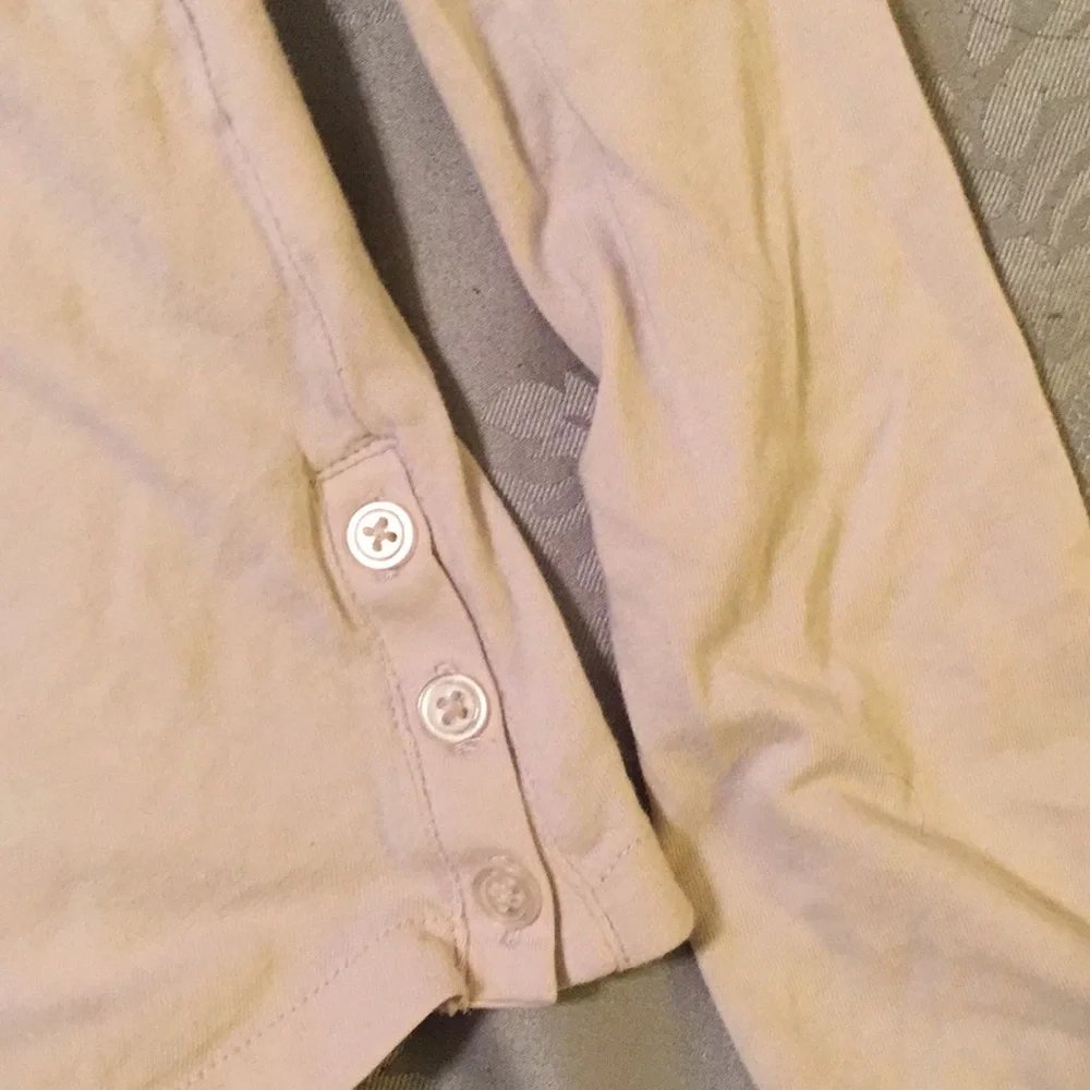 Gap Mixed Media Long Sleeve Tee Shirt Size 10